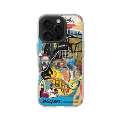 iPhone 16 Pro Clear  巴斯奇亞 Jean-Michel Basquiat 骷顱頭