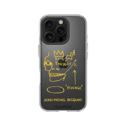 iPhone 16 Pro Clear  巴斯奇亞 Jean-Michel Basquiat 邪惡思想