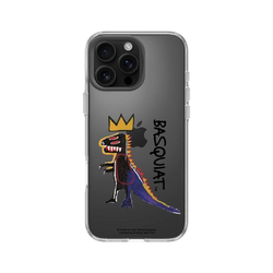 iPhone 16 Pro Max Clear  巴斯奇亞 Jean-Michel Basquiat 小恐龍