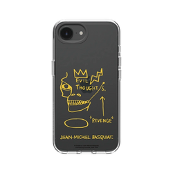 iPhone 17e Clear  巴斯奇亞 Jean-Michel Basquiat 邪惡思想