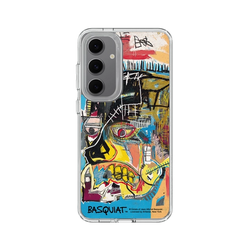 Galaxy S24 FE Clear  巴斯奇亞 Jean-Michel Basquiat 骷顱頭