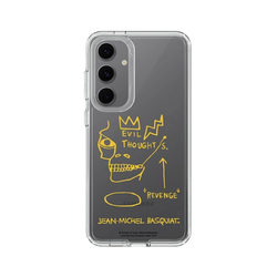 Galaxy S24 FE Clear  巴斯奇亞 Jean-Michel Basquiat 邪惡思想