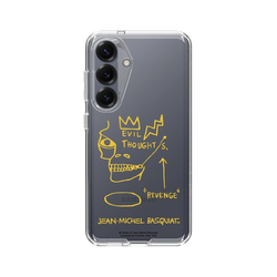 Galaxy S25 Clear  巴斯奇亞 Jean-Michel Basquiat 邪惡思想