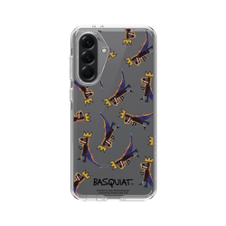 Galaxy A56 Clear  巴斯奇亞 Jean-Michel Basquiat 小恐龍-拼貼款