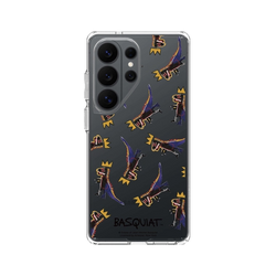 Galaxy S26 Ultra Clear  巴斯奇亞 Jean-Michel Basquiat 小恐龍-拼貼款