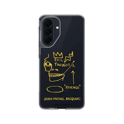 Galaxy A57 Clear  巴斯奇亞 Jean-Michel Basquiat 邪惡思想