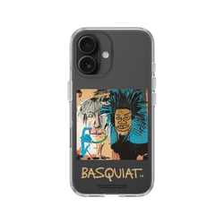 iPhone 16 Clear Case（相機按鈕）  巴斯奇亞 Jean-Michel Basquiat 巴斯奇亞與安迪沃荷
