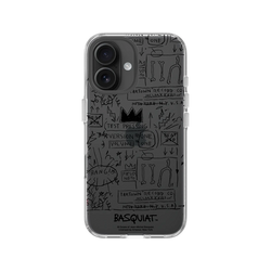 iPhone 16 Clear Case（相機按鈕）  巴斯奇亞 Jean-Michel Basquiat Beat Bop