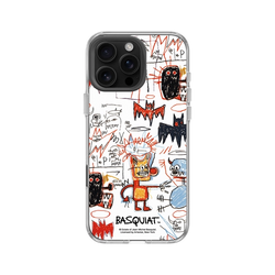 iPhone 16 Pro Max Clear Case（相機按鈕）  巴斯奇亞 Jean-Michel Basquiat 蝙蝠俠