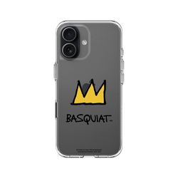 iPhone 17 Clear Case（相機按鈕）  巴斯奇亞 Jean-Michel Basquiat 皇冠