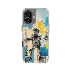 iPhone 17 Clear Case（相機按鈕）  巴斯奇亞 Jean-Michel Basquiat 戰士
