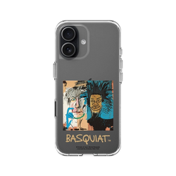 iPhone 17 Clear Case（相機按鈕）  巴斯奇亞 Jean-Michel Basquiat 巴斯奇亞與安迪沃荷