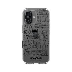 iPhone 17 Clear Case（相機按鈕）  巴斯奇亞 Jean-Michel Basquiat Beat Bop