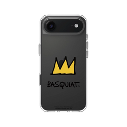 iPhone Air Clear Case（相機按鈕）  巴斯奇亞 Jean-Michel Basquiat 皇冠