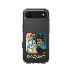 iPhone Air Clear Case（相機按鈕）  巴斯奇亞 Jean-Michel Basquiat 巴斯奇亞與安迪沃荷