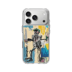iPhone 17 Pro Clear Case（相機按鈕）  巴斯奇亞 Jean-Michel Basquiat 戰士
