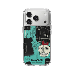 iPhone 17 Pro Clear Case（相機按鈕）  巴斯奇亞 Jean-Michel Basquiat Equals Pi