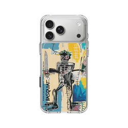iPhone 17 Pro Max Clear Case（相機按鈕）  巴斯奇亞 Jean-Michel Basquiat 戰士
