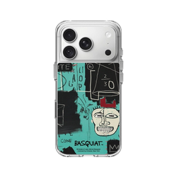 iPhone 18 Pro Clear Case（相機按鈕）  巴斯奇亞 Jean-Michel Basquiat Equals Pi