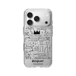 iPhone 18 Pro Clear Case（相機按鈕）  巴斯奇亞 Jean-Michel Basquiat Beat Bop