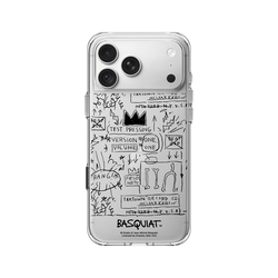 iPhone 18 Pro Max Clear Case（相機按鈕）  巴斯奇亞 Jean-Michel Basquiat Beat Bop