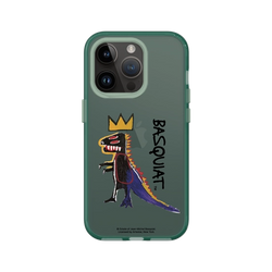 iPhone 14 Pro Clear  巴斯奇亞 Jean-Michel Basquiat 小恐龍