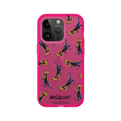 iPhone 14 Pro Clear  巴斯奇亞 Jean-Michel Basquiat 小恐龍-拼貼款