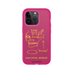iPhone 14 Pro Clear  巴斯奇亞 Jean-Michel Basquiat 邪惡思想