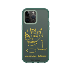 iPhone 14 Pro Max Clear  巴斯奇亞 Jean-Michel Basquiat 邪惡思想