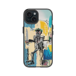 iPhone 15 Clear  巴斯奇亞 Jean-Michel Basquiat 戰士