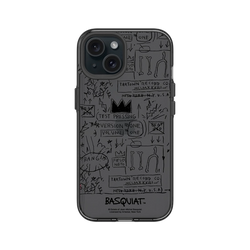 iPhone 15 Clear  巴斯奇亞 Jean-Michel Basquiat Beat Bop
