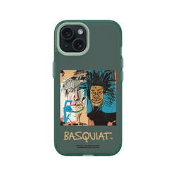 iPhone 15 Clear  巴斯奇亞 Jean-Michel Basquiat 巴斯奇亞與安迪沃荷