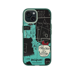 iPhone 15 Clear  巴斯奇亞 Jean-Michel Basquiat Equals Pi