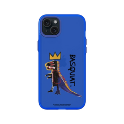 iPhone 15 Plus Clear  巴斯奇亞 Jean-Michel Basquiat 小恐龍