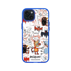 iPhone 15 Plus Clear  巴斯奇亞 Jean-Michel Basquiat 蝙蝠俠