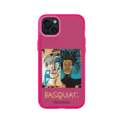 iPhone 15 Plus Clear  巴斯奇亞 Jean-Michel Basquiat 巴斯奇亞與安迪沃荷