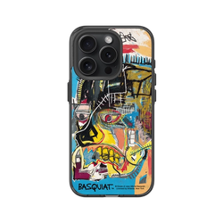 iPhone 15 Pro Clear  巴斯奇亞 Jean-Michel Basquiat 骷顱頭