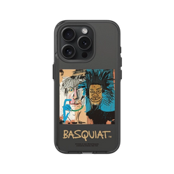 iPhone 15 Pro Clear  巴斯奇亞 Jean-Michel Basquiat 巴斯奇亞與安迪沃荷
