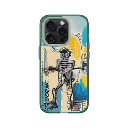 iPhone 15 Pro Clear  巴斯奇亞 Jean-Michel Basquiat 戰士