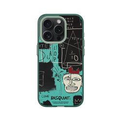 iPhone 15 Pro Clear  巴斯奇亞 Jean-Michel Basquiat Equals Pi