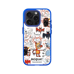 iPhone 15 Pro Clear  巴斯奇亞 Jean-Michel Basquiat 蝙蝠俠