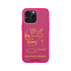 iPhone 15 Pro Max Clear  巴斯奇亞 Jean-Michel Basquiat 邪惡思想