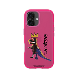 iPhone 16 Clear  巴斯奇亞 Jean-Michel Basquiat 小恐龍