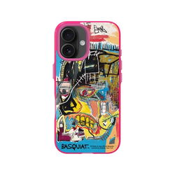 iPhone 16 Clear  巴斯奇亞 Jean-Michel Basquiat 骷顱頭