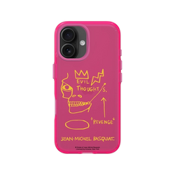 iPhone 16 Clear  巴斯奇亞 Jean-Michel Basquiat 邪惡思想