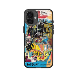 iPhone 16 Plus Clear  巴斯奇亞 Jean-Michel Basquiat 骷顱頭