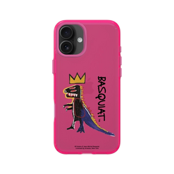 iPhone 16 Plus Clear  巴斯奇亞 Jean-Michel Basquiat 小恐龍