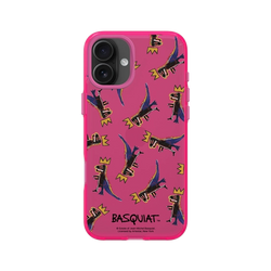 iPhone 16 Plus Clear  巴斯奇亞 Jean-Michel Basquiat 小恐龍-拼貼款