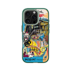 iPhone 16 Pro Clear  巴斯奇亞 Jean-Michel Basquiat 骷顱頭