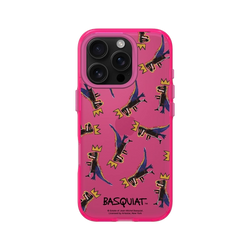 iPhone 16 Pro Clear  巴斯奇亞 Jean-Michel Basquiat 小恐龍-拼貼款